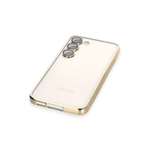 Newface Samsung Galaxy S24 Plus Klf Razer Lensli Silikon - Gold