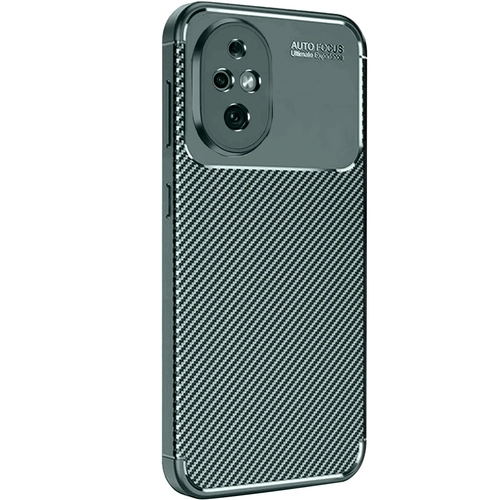 Newface Honor 200 Klf Auto Focus Karbon Kapak - Koyu Yeil