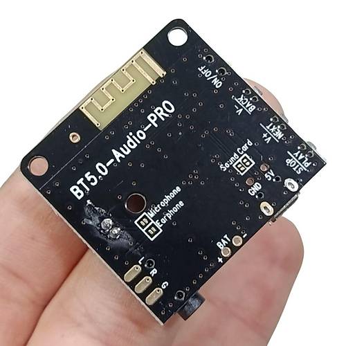 BT5.0 Pro Bluetooth Ses Alc Kart Bluetooth 5.0 Mp3 Modl Pro Mikrofonlu