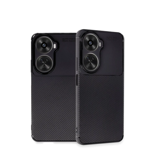 Newface Huawei Nova 12 SE Klf Auto Focus Karbon Kapak - Siyah
