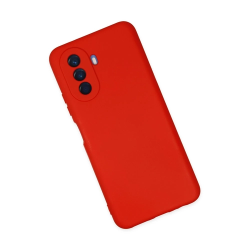 Newface Huawei Nova Y70 Klf Nano ii Kadife Silikon - Krmz