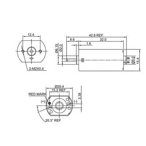 FF-180 3-6V DC Motor
