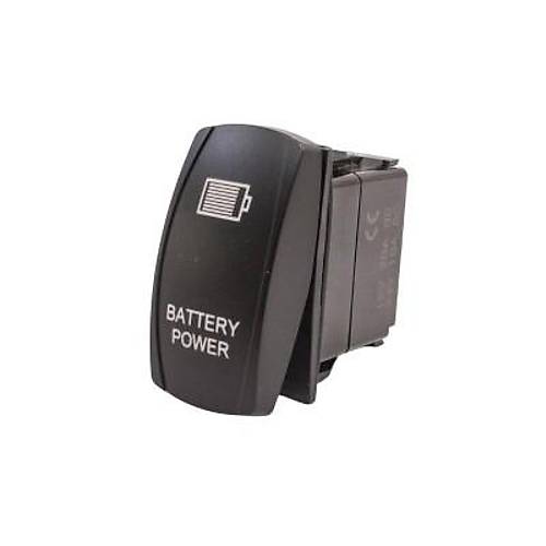 ON-OFF Mavi Ikl Anahtar 5-Pin 12V-24V - Battery Power