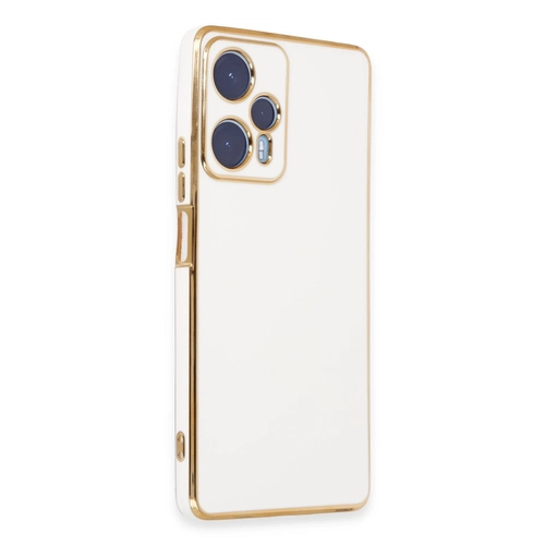 Newface Xiaomi Poco F5 Klf Volet Silikon - Beyaz