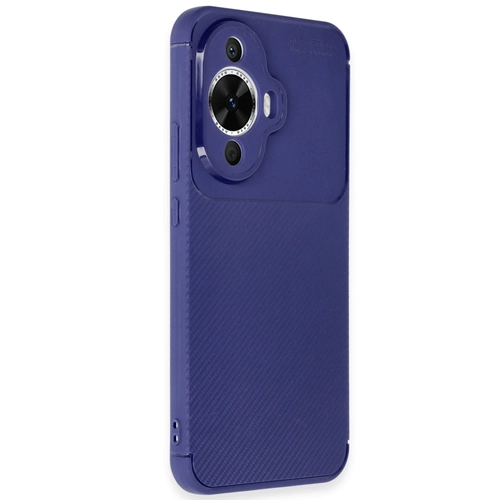 Newface Huawei Nova 12S Klf Auto Focus Karbon Kapak - Lacivert