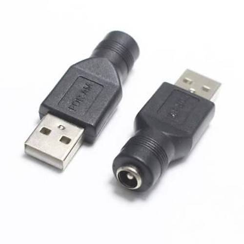 Dii 5.5mm x 2.5mm - Erkek Usb A 2.0 Dntrc