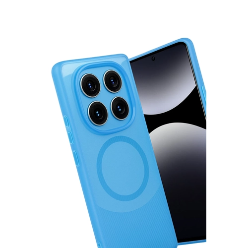 Newface Xiaomi Redmi Note 14 Pro 5G Klf Maya Karbon Kapak - Mavi