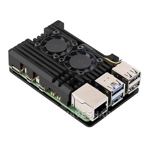 Alminyum Alam Kasa - Raspberry Pi 5 Uyumlu