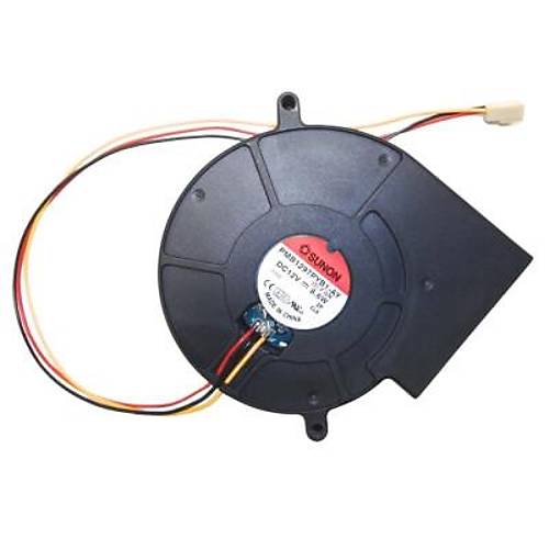 97x94x33mm 12V 0.72A 3P Salyangoz Fan