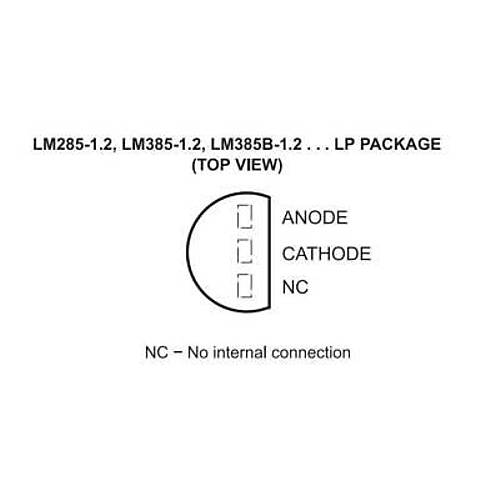 LM385Z 1.2V TO-92 Dk Gerilim Referans Diyotu