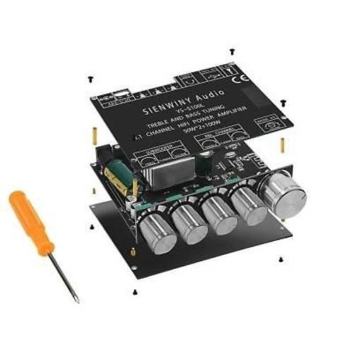 YS-S100L 2x50W + 100W Bluetooth 5.0 2.1 Kanal Amfi Modl