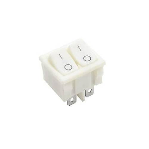 KCD2-502 kili ON-OFF Switch 6 Pin - Beyaz