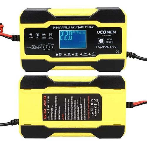 Ucomen Ak arj Cihaz 12/24 Volt 10A