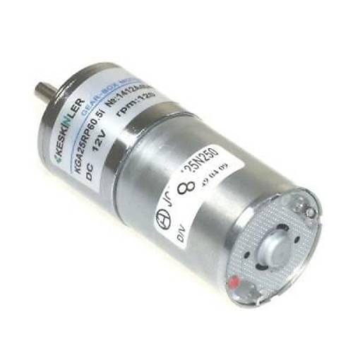 KGA25 12V 120Rpm 25mm Redktrl Dc Motor