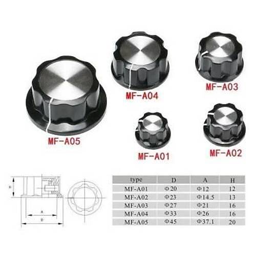 MF-A01 6mm Potansiyometre Bal - 20x12mm