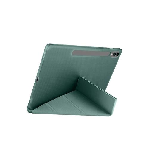 Newface Samsung Galaxy X610 Tab S9 FE Plus 12.4 Klf Kalemlikli Mars Tablet Klf - Koyu Yeil