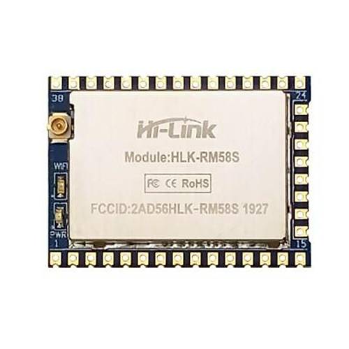 HLK-RM58S Seri/UART 2.4G/5G WIFI+BLE Modl
