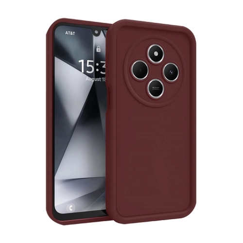 Newface Xiaomi Redmi 14C Klf Viera Silikon - Bordo