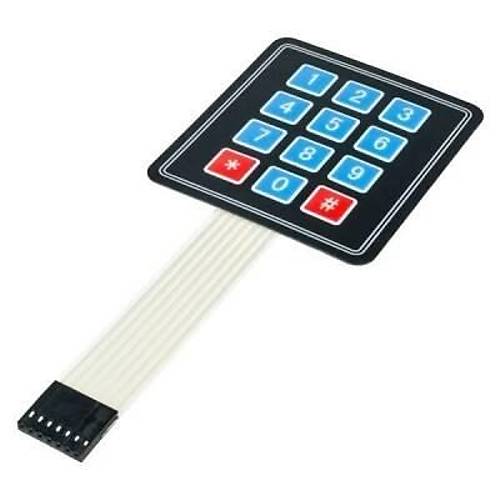 3X4 Membran Tu Takm - Keypad