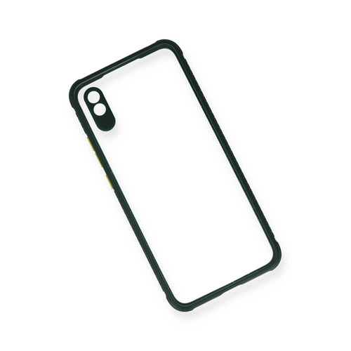 Newface Xiaomi Redmi 9A Klf Miami effaf Silikon - Koyu Yeil