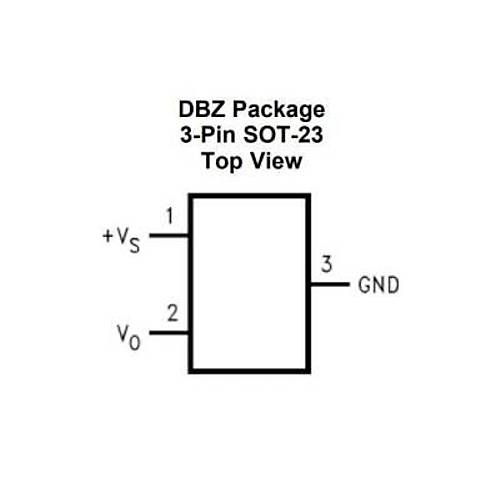 LM60BIM3 SOT-23 Smd Scaklk Sensr