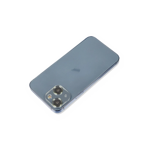 Newface iPhone 14 Plus Metal Kamera Lens Koruma Cam - Koyu Yeil