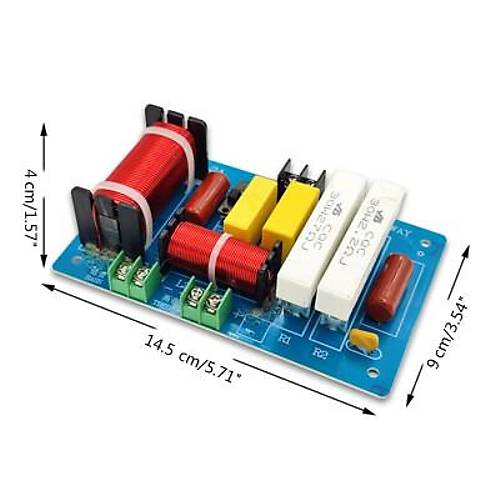 PA-2A 4-8? 450W 2 Yollu Hoparlr Crossover Ses Filtresi Frekans Blc