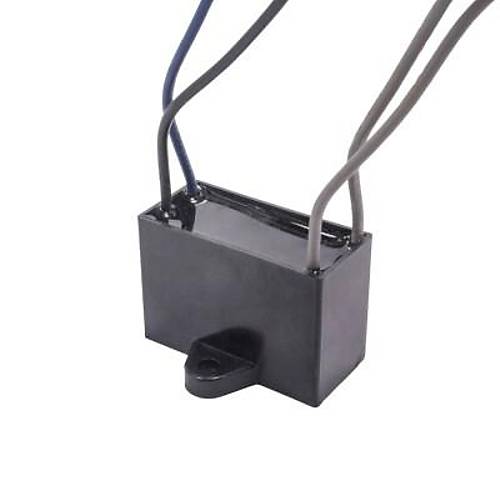 CBB61 2uF/3uF 450V Kablolu Kutulu Daimi Kondansatr