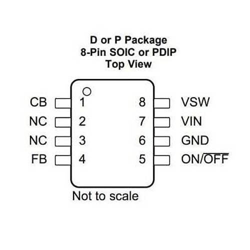 LM2674MX-5.0 SOIC-8 Voltaj Regülatörü
