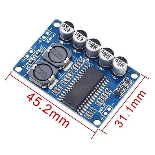 TDA8932 35W Dijital Amplifikatr Kart
