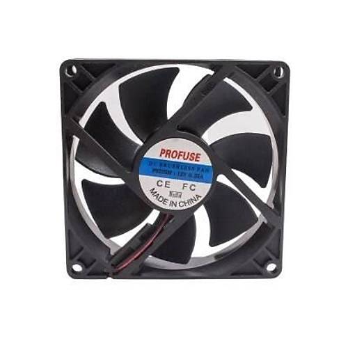 92x92x25mm 12V 0.25A Fan 2 Kablolu