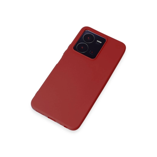 Newface Vivo Y35 Klf First Silikon - Krmz