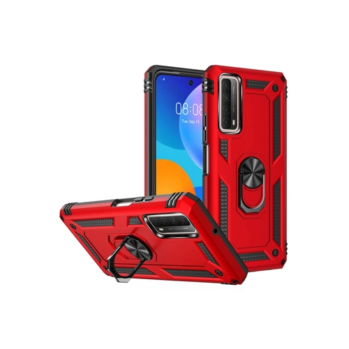 Newface Huawei P Smart 2021 Klf Sofya Yzkl Silikon Kapak - Krmz