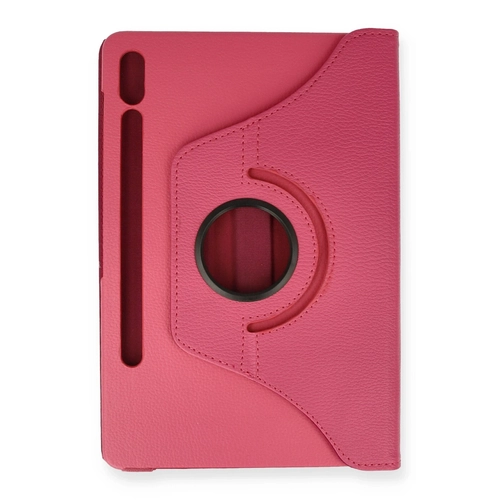 Newface Samsung Galaxy T870 Tab S7 11 Klf 360 Tablet Deri Klf - Pembe