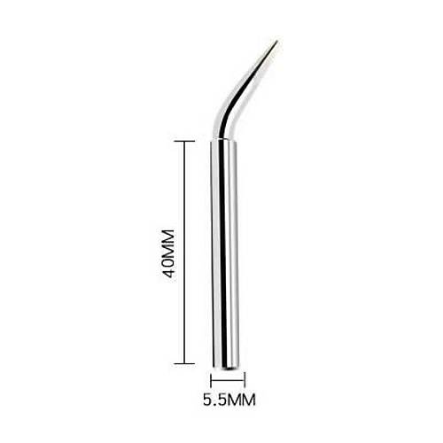 60W Curved B Tip Havya Ucu - Silver