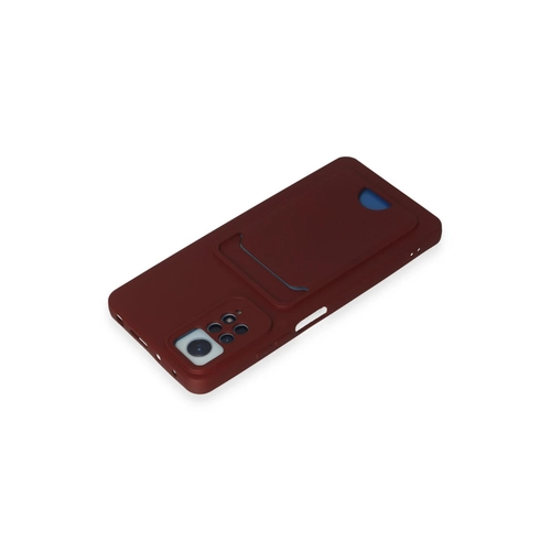 Newface Xiaomi Redmi Note 12 Pro 4G Klf Kelvin Kartvizitli Silikon - Bordo