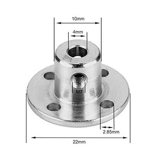 4mm Motor Balant Aparat - Alminyum Gbek
