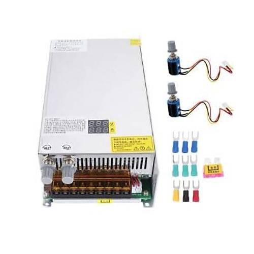 0-24V 40A 1000W Dijital Ayarl Metal Kasa G Kayna