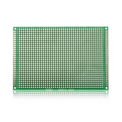 8x12cm Epoxy Tek Tarafl Delikli Plaket