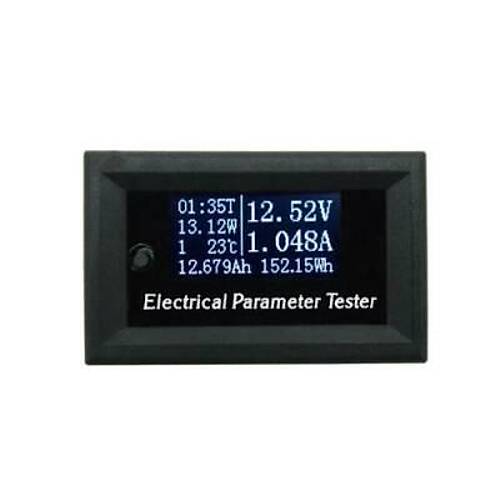 100V 10A 7in1 Dijital Voltmetre Ampermetre - Zaman Scaklk Watt ler