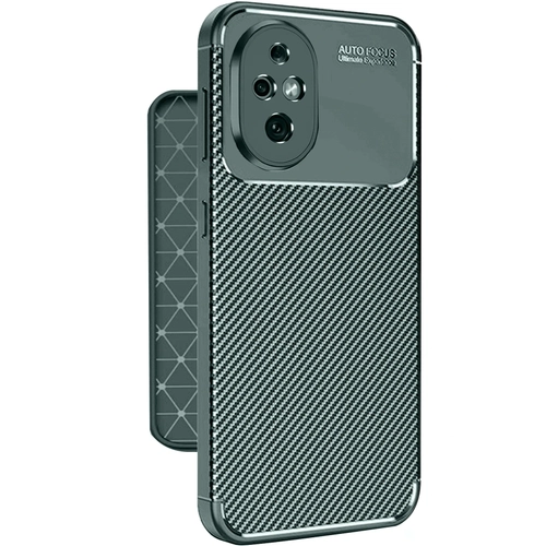 Newface Honor 200 Klf Auto Focus Karbon Kapak - Koyu Yeil