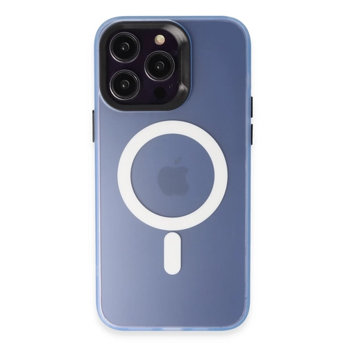 Joko iPhone 14 Pro Klf Mateks Magsafe Kapak - Sierra Blue