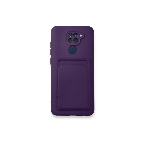 Newface Xiaomi Redmi Note 9 Klf Kelvin Kartvizitli Silikon - Derin Mor