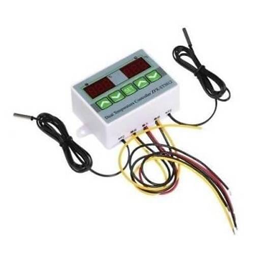 ZFX-ST3012 24V ift Rle kl Termostat - Scaklk Kontrol Cihaz