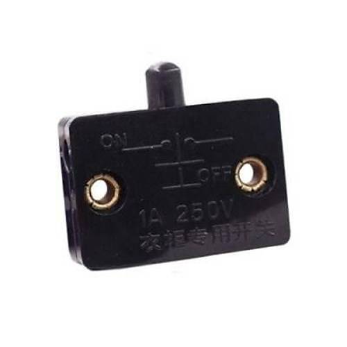 250V 1A Dolap Kapak Switch NC - Siyah
