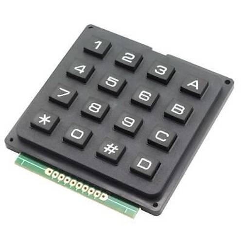 4x4 Matrix Tu Takm - Keypad