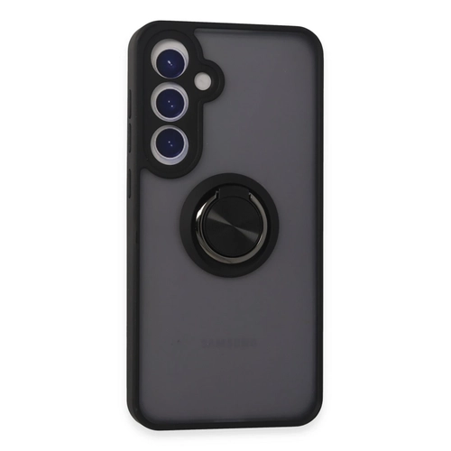 Newface Samsung Galaxy S24 Plus Klf Montreal Yzkl Silikon Kapak - Siyah