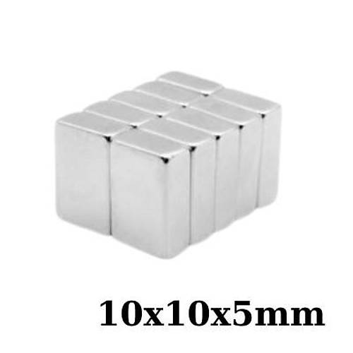 10x10x5mm Neodyum Gl Mknats - Neodim Magnet