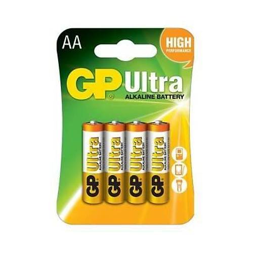 GP Ultra 4'l AA Kalem Pil