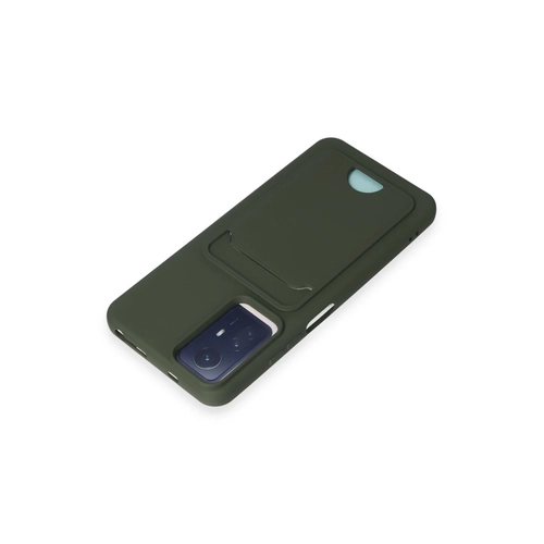 Newface Xiaomi Redmi Note 12S Klf Kelvin Kartvizitli Silikon - Koyu Yeil